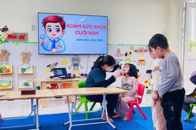 🏥 TỔ CHỨC KHÁM SỨC KHỎE ĐẦU RA CHO TRẺ MẦM NON
